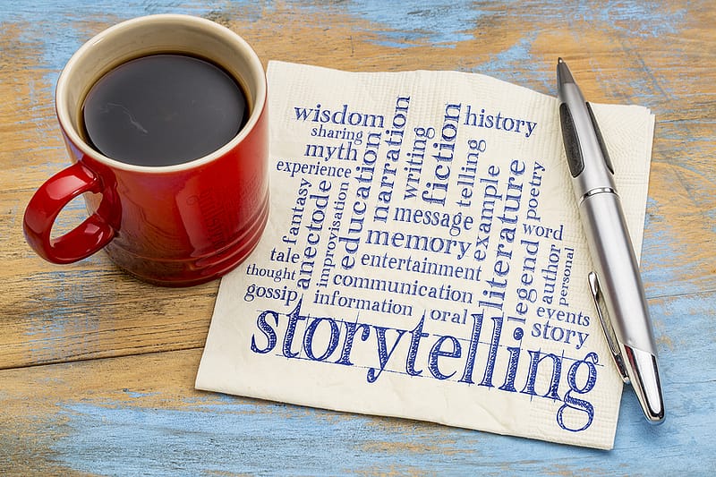 Content marketing and story telling.
